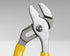 Jonard JIC-5026 Pump Plier with Yellow Plastic Dipped Handle, 6" Length