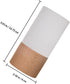 Wooden LED Night Light Table Lamp with USB Port, RGB Color Changing Bedside Lamp, Modern Japanese Beech Wood Cylinder