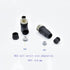 2Pcs M12 4 Pin Female Circular Connector, A Code Industrial Circular Connector IP67 Waterproof for PG7 Cable