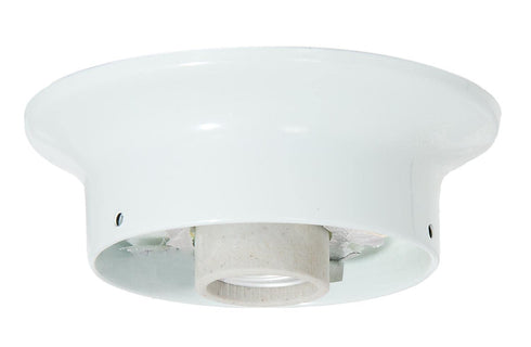 B&P Lamp 5 Inch Diameter, 3-1/4 Inch Fitter, Wired Ceiling Pan Kit,