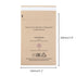 100 Self-Sealing Cleaning Pouches, Dry Heat Autoclave Kraft Paper Cleaning Bags for Dentist Tools and Nail Art Supplies (130mm x 200mm)
