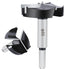 ASNOMY Carbide Forstner Drill Bit, 2-3/8 Inch Upgrade 3-Cutter Bit for Hard Wood, Woodworking Kits