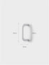SMOKT 1Pcs Z-4208-White-64mm) White Furniture Handles Wardrobe Room Cupboard Cloakroom Bedside Cabinet Handle Bedroom