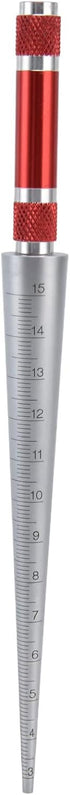 Taper Gauge, 3-15mm Stainless Steel Inner Diameter Scale Caliper, Tapered Ruler for Accurate Feeler Gauge Calibration