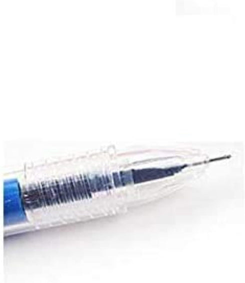 BEMLP Gel Ink Pen Extra Fine Point Pens, 0.35mm Blue Premium Liquid Ink Rollerball Pens, Quick-Drying, 12 Pieces