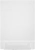 Dazzling Displays Clear Acrylic Slanted Sign Holder 8.5 x 11 - Slanted Picture Frame Holder for Office, Retail, Home