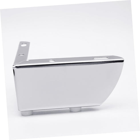 4pcs 5.5cm 1.2mm Homoyoyo Metal Furniture Support Feet Angled Sofa Legs Cabinet Table Replacement Chrome Plated Height