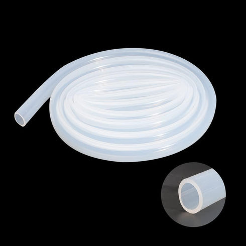 Eoiips 5/8" ID Pure Silicone Tubing, 5/8" ID x 3/4" OD Food