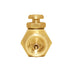 Joywayus Brass Push Button Check Valve Switch 1/4" NPT Female Thread Shut-off Valve.