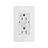 Micmi GFCI Outlet WR, Weather Resistant Tamper Resistant TR Receptacle, 15Amp 125 Volt
