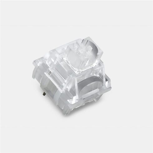 Metrickeys TTC Frozen Silent V2 Switch, Transparent RGB Pre-Lubed Silent Linear Mechanical Keyboard
