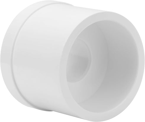 10 Pack 1-1/2"x 1/2" PVC DWV Reducing Bush Adapter Pipe Fitting SCH40 PVC Reducer Bushing for Home Sewer Plumbing