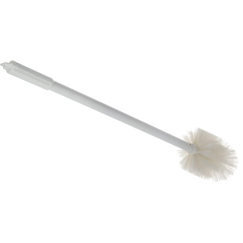 SPARTA Industrial Tank Brush, Pipe Brush with Handle, 5 Inch, Polyester Bristle, White for Commercial Kitchens