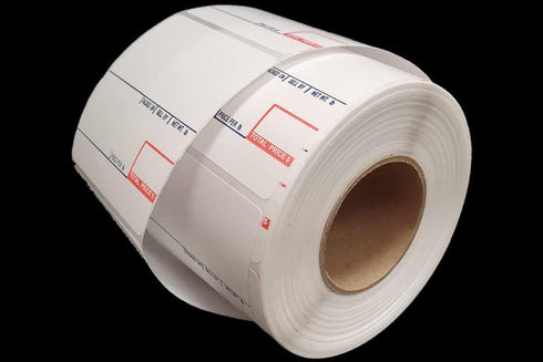 CAS SCALE LABEL, ALL MADE in USA, ALL DIFFERENT SIZES (12 Rolls, 8020)