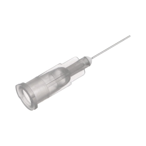 uxcell 20 Pcs Industrial Blunt Tip Dispensing Needle with Luer Lock, 27G 1/2" (Gray)