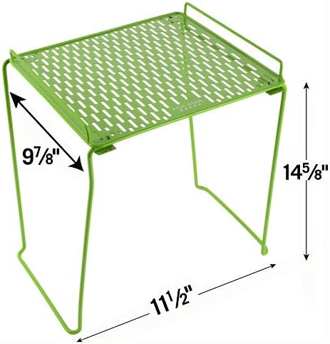 Five Star Locker Accessories - Extra Tall Locker Shelf, Holds up to 100 Lbs, Fits 12" Width Lockers, Lime