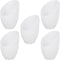 Baluue Horseshoe Lampshade 5-Pack Plastic Lamp Shade Covers for Table and Floor Lamps