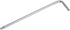 T20 Tamper Proof Torx Star Key Bit Wrench, 4.57" Long Arm High Carbon Steel Hand Tool