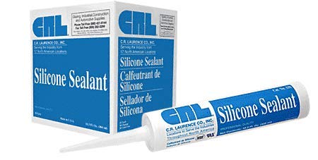 CRL 33S White Silicone Sealant