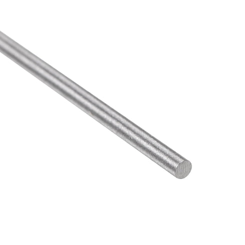 uxcell 5pcs Round Steel Metal Rods, 1.7mm x 100mm High Speed Steel Lathe Bar Stock Tool for DIY Craft & Miniature