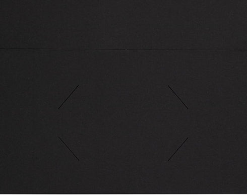 JAM PAPER Two Pocket Textured Linen Presentation Folders - Letter Size Business Folder - Black - 6/Pack