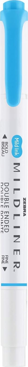Zebra Pen Mildliner Double-Ended Highlighter Marker Set, 12-Pack, Broad & Fine Point Tips, No Bleed