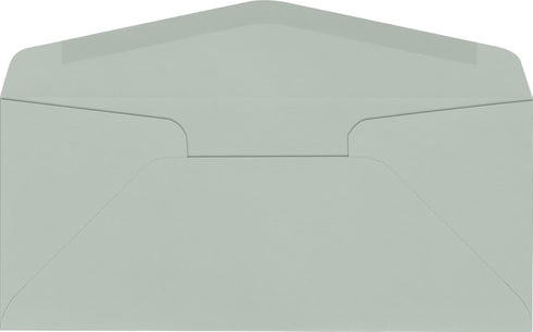 LUXPaper #10 Commercial Flap Business Envelopes | 4 1/8" x 9 1/2" | Slate Gray | 70lb. Text | 50 Qty