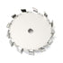 304 Stainless Steel Dispersing Disc, 30-500mm Dispersion Impeller Blade Paddle with 8mm Shaft Hole, Dia 150mm