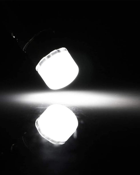 Keiurot 755 Bulb 756 1893 1895 1847 BA9S LED Bulb DC AC 6.3V 6V White Pack of 10 for Pinball Machine Light Bulbs