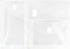 JAM PAPER Multi Pocket Envelopes, Plastic with Hook & Loop Closure, 3 Pockets, Letter Booklet, 9 3/4 x 13, Clear,