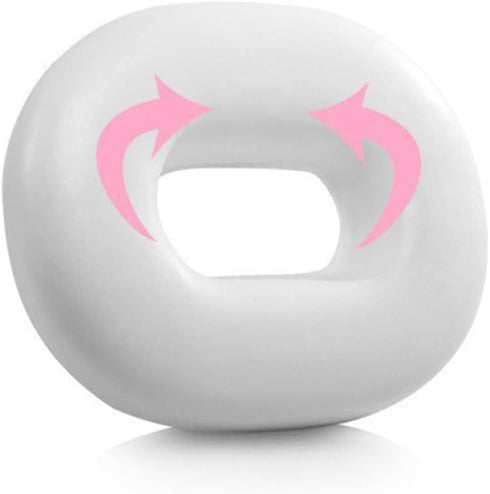 Tailbone FRCOLOR Hollow Seat Cushion Maternity Belly Support Pillow for Sciatica Donut Seat Pad Black Mesh Non-Flatten