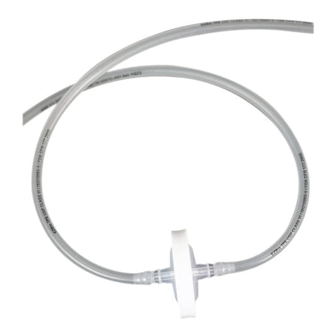 Foxx Life Sciences 300-0002-FLS Vactrap TPE Tubing Extension, 6 ft. with 0.2um PTFE Vent Filter