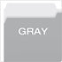 Pendaflex 435013GRA Interior File Folders, Legal, Gray, 1/3 Cut Top Tab (Box of 100)