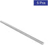 uxcell M6 x 170mm Fully Threaded Rod Bar Studs, 5 Pcs, 304 Stainless Steel Fasteners