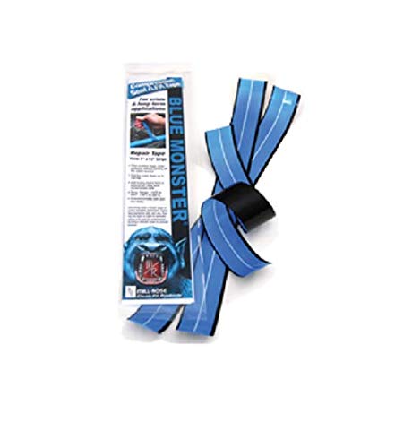 Millrose Compression Tape, 1" x 12", 3 Piece, Blue Monster Compression Tape