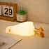Generic 3 Dimmable Lying Flat Duck Night Light, Level LED Nursery Nightlight,Cute Lamps Silicone Light Up
