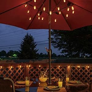 C7 LED Night Light Bulbs, 0.5W, E12 Candelabra Base, Warm 2200K Equivalent, 2 Pack