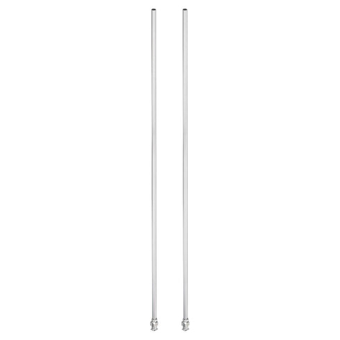 PATIKIL 8Ga x 12 Inch Stainless Steel Dispensing Needle Tips, 2Pcs Blunt Tips Luer Lock for Thick Glue Ink