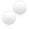Fiyooau 2Pcs Office Cubicle Mirrors - Self-Adhesive Adjustable Rear View Mirror for Desk