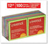 Universal Note,3x3 Fanfold 12pk,AST UNV35617-1 Each by Universal