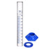 5PCS Graduated Cylinder Measuring Cylinder, Thick Glass Lab Cylinders (100ML)