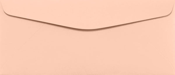 LUXPaper Blush Pink #10 Commercial Flap Business Envelopes | 4 1/8" x 9 1/2" | 80lb Text | 50 Qty