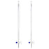 QWORK 25mL Class A Borosilicate Burette with Glass Key Stopcock - Laboratory