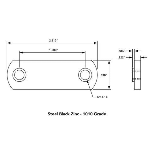 8020, 3279, 15 Series 5/16-18 Double Threaded Slide in Economy T-Nut Steel T-Slot Accessories (25 Pack)
