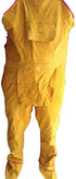 Creation Core Cowhide Welding Apron Bib Heat Resistant Leather Apron Safety Apparel Split Leg Flame Resistant Apron