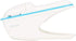 No Staple Stapler - ABS No Staple Stapling Machine for Home, School, Office and Travel Use (White)