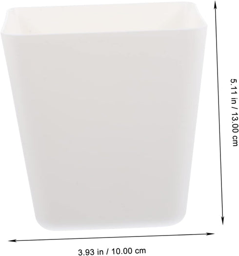 5pcs OUNONA Hanging Cup Holder for Rolling Cart Utility Cart Accessories Small Storage Boxes