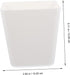 5pcs OUNONA Hanging Cup Holder for Rolling Cart Utility Cart Accessories Small Storage Boxes
