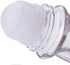 2 Pcs 50ml 1.69oz Clear Roller Bottle, Empty Glass Body with Plastic Roller