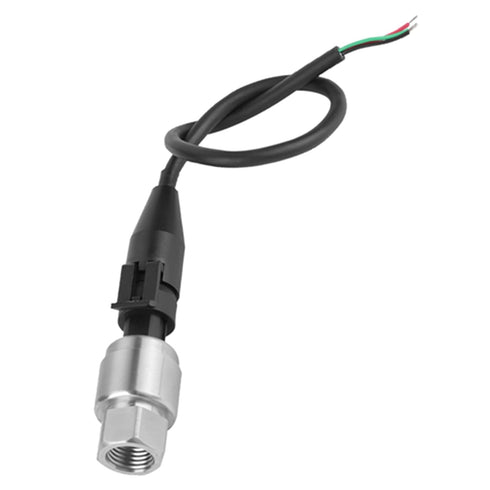 G1/4" Input 5V Output Stainless Pressure Transducer Sensor - 0.5-4.5V / 0-5V for Oil, Fuel, Air, Water (0-1000PSI)